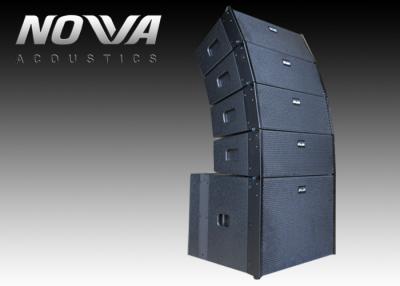 China 8 Ohms Powered Speaker System , Active Line Array Speaker System Portable With Subwoofer for sale