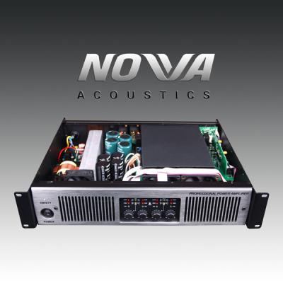 China Amplificador de potencia estéreo doble del canal 2U, favorable amplificador audio 20Hz - 25KHz en venta