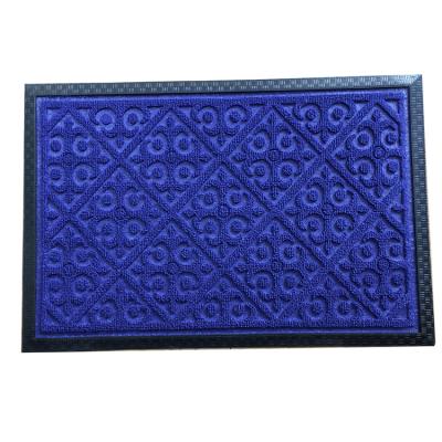 China Factory Price Entrance Anti Slip Resistant Backing Fire Retardant Rubber Stain Mat Flooring for sale