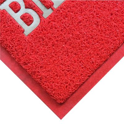 China Stain Resistant Factory Outlet Factory Direct Selling Reel Mat Plastic Waterproof Door Mat for sale