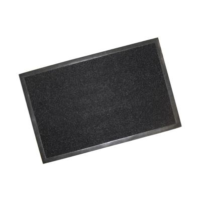 China Stain Resistant Scratch Style Non Slip PVC Backing Dirt Barrier Entrance Mat for sale