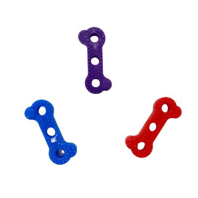 China Viable Hot Sale Supplies Joy Dog Toy Squeaky Micro Bone Tpr Dog Teether Endless Puppy Toy for sale