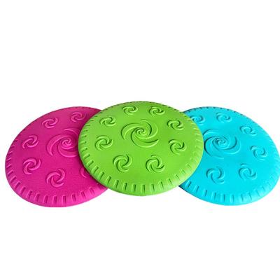 China Viable Hot Sales Dog Flying Disc Dogs Teeth Cleaning Puppy Exercising Interactive Toys for sale