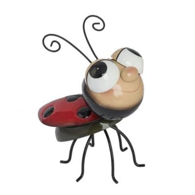 China Full color with unique cheap custom 3d metal ladybug design accessories modern home decoration for sale