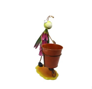 China Cute Flower Pot Cartoon Home Decor Insect Cartoon for sale