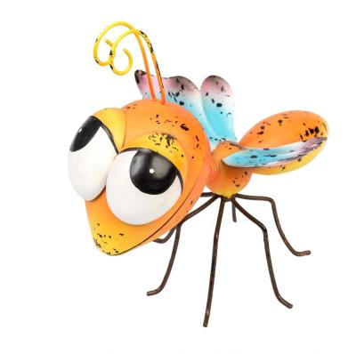 China Eco-friendly creative new home and garden metal insect shape decoration crafts ornament for sale