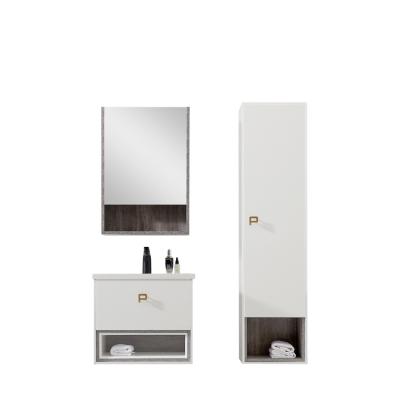 China Bathroom Cabinet Vanity Double Sink Bathroom Vanity Modern Hot Selling Cheap Custom Made Bowl for sale