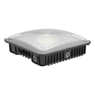 China Hot Sales Wholesale Price Aluminum Alloy Car Awning High Power 100W Led Light Lamp IP65 LED Outdoor Canopy Garage Light for sale