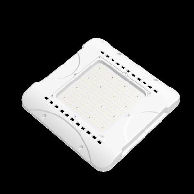 China Industry Newest Square Design Waterproof Gas Station 100w 150w 200w 240w Led Canopy Light for sale