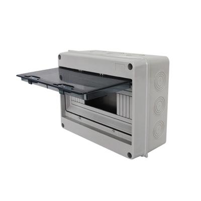 China ABS; Door: PC; Zerobar / Ground Bar: Free Samples of Copper! Outdoor Panel 6 Way ABS Distribution Box for sale