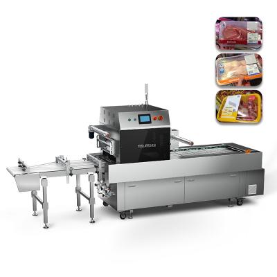 China DL-410KS Food Vacuum Replacement Packing Modified Automatic Atmosphere Food Sealing Machine for sale