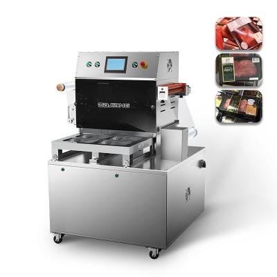 China DM-410B Food MAP Gas Vacuum Sealing Packing Machine Nitrogen Filling Machine for sale