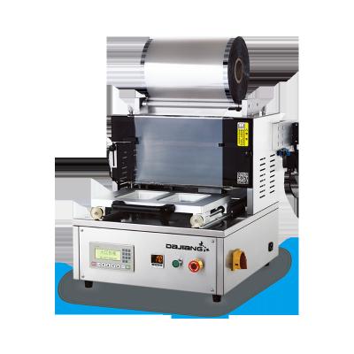 China DX-1 DAJIANG Tray Sealer Food Tray Sealing Machine Gas Flushing Packing Machine for sale