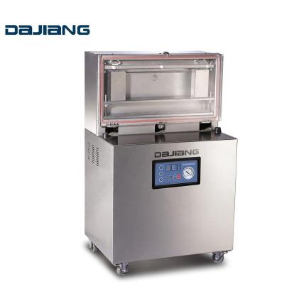 China Automatic Food Vacuum Packer Machine China RICE VACUUM Sealer Chicken Salt Grocery Packing Machine Plastic Food Container 1-2 for sale