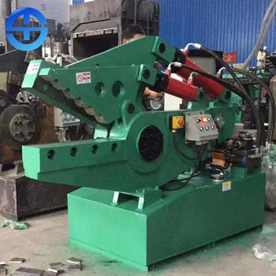 China Pressure 1000KN Blade Length 600mm Hydraulic Alligator Shear for sale