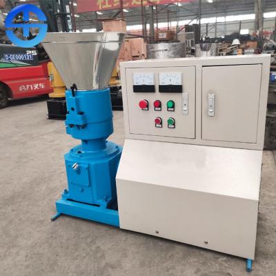 China Electric Motor Driven 400kg/H 600kg/H Biomass Pellet Machine for sale