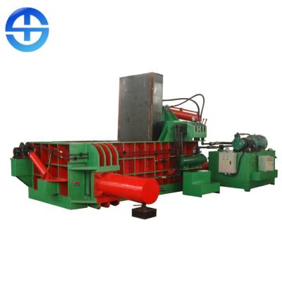 China Hydraulic Scrap Metal Baler 2500 KN Aluminum Cans Baler Machine 500×500 Mm Bale Size for sale