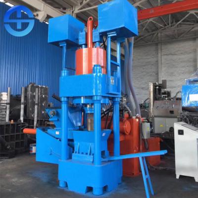 China 3-5 Block/Min 30kw Manual Briquette Press Make Metal Briquette for sale