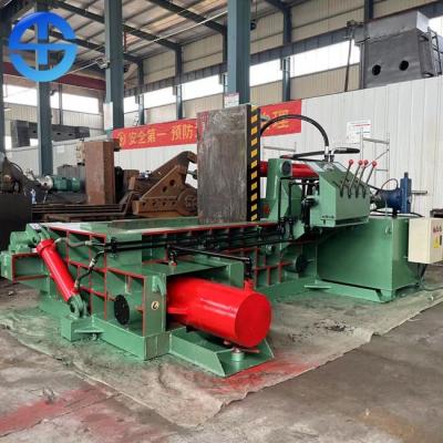 China 1300KN Nominal Force Scrap Metal Baler Bale Size 250*250mm for sale