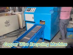 Recovery Copper Wire Recycling Machine 80kg/H High Recovery Small