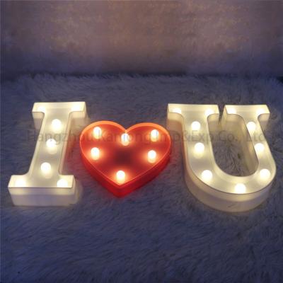 China Kanlong hot sale mini heart table lamp heart decor battery operated hot valentines for bedroom for sale