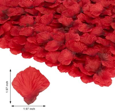 China Pretty new non-woven hotel home wedding bar 7000 pieces of wedding supplies simulation rose petals wedding room decoration valentine gift ideas for sale