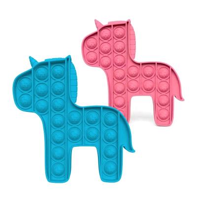 China New Arrival Funny Unicorn Eco - Friendly Wiggle Sensory Toys For Kids for sale