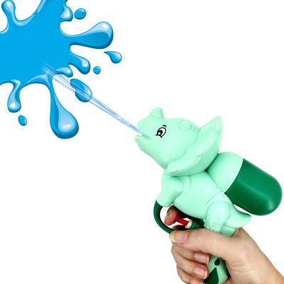 China Eco-friendly Summer Fun Triceratops Design Kids Water Toys High Pressure Sniper Water Kids Spray Gun for sale