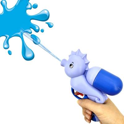 China Hot Selling Powerful Eco-friendly Summer Cartoon Seahorse Water Gun Toy Children Water Toy Gun for sale