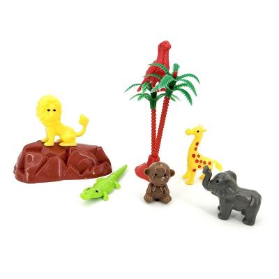 China Hot Selling Simulation Toys Eco-friendly Educational Plastic Toys Children Games Wild Animal Sets for sale