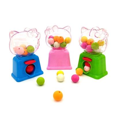 China Eco - Friendly Custom Plastic Candy Box With Colorful 3d Gum Girl Beads for sale