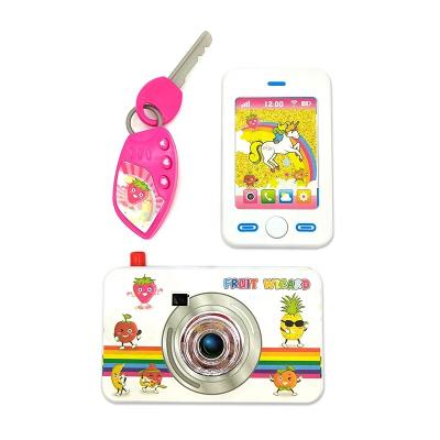 China Eco-friendly promotional item candy toy picture viewer key phone game house for kids for sale