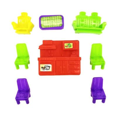 China Eco - Friendly Custom Pretend Cooking Play Tableware Set Mini Kitchen Toys For Kid for sale