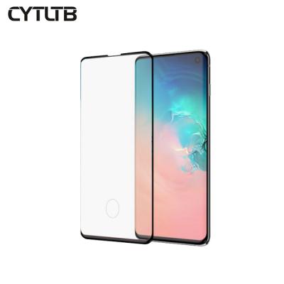 China Mobile Phone For Samsung S10 S10E plus S9 S8 plus S7Edge Screen Protector Film 3D Full Glue Cover Tempered Glass for sale