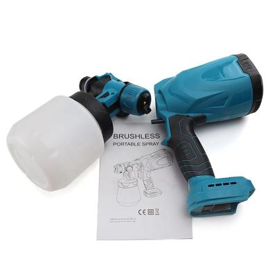 China High Spraying Effect Rechargeable Lithium Spray Gun Electric Spray Gun Paint Machine Portable Spray Gun for sale