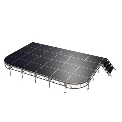 China Wholesale high quality aluminum outdoor concert 6061-T6/6082-T6 mobile stage platform for sale for sale