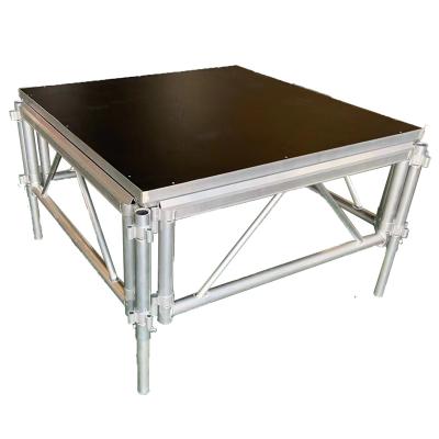 China Outdoor Concert 6061-T6 / 6082-T6 Aluminum Ring Aluminum / Round Truss Stage Aluminum Alloy Stages for sale