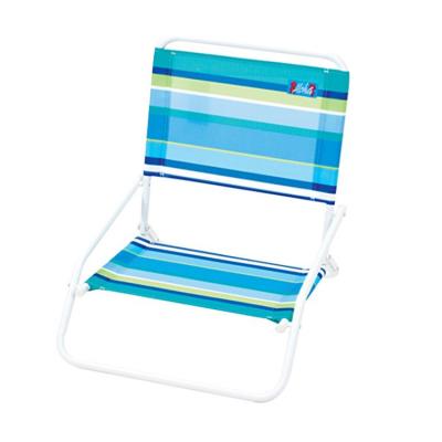 China Cheap Outdoor Beach Lounger Summer Beach Chair Easy-Carry Folding Reclining Beach Chair for sale