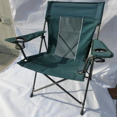 China Protable Easy-carry Outdoor Camping Chair With Back Chair Cover Camping Backpack Mesh Good Quality for sale