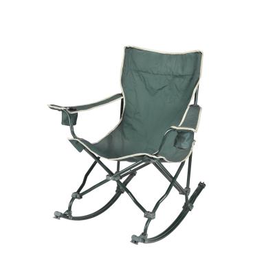 China Protable Easy-carry Outdoor Patio Chairs Folding Rocking Lounge Chair New Camping Chair for sale