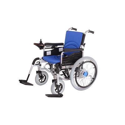 China Large Rear Wheel Lightweight Electric Wheelchair High Quality Manual Wheelchair Folding Electric Bicycle for sale