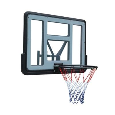 China W-1007b Adjustable Hot Sales Cheap Basketball Wall Mount Customized Logo Backboard Basketball Hoops Basketball With Rim for sale