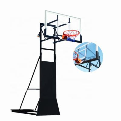 China High Quality Durable Black Basketball Backboard Kit A-G5L With Rim For Outdoor for sale