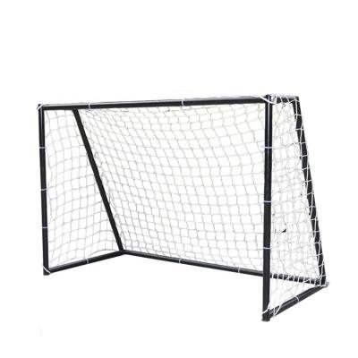 China Hot Selling Q-F180 Style Steel Soccer Goal Black Welding Nets For Training Equipment for sale