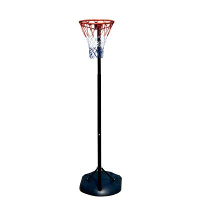 China No Low Lift Adjustment N-105N PE Movable Hand Netball Rack With Rims for sale