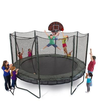 China Outdoor SA Competitive Price Good Quality Safety Trampoline Biggest Outdoor 10FT With Basketball Hoop With Low Factory Price for sale