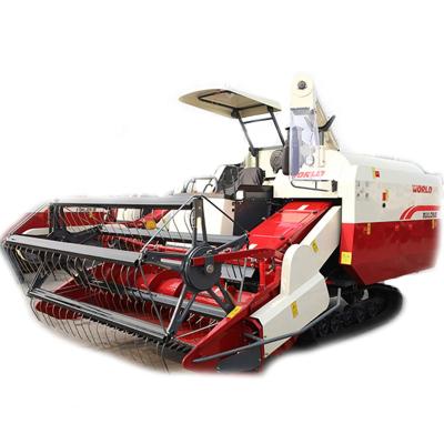 China High Producitivity Agricultural Machinery 88HP China WORLD Durable Rice Combine Harvester for sale