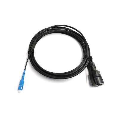 China Waterdicht CPRI-vezelkabel gewapende FTTA SC LC patch cord UV-bestand Te koop