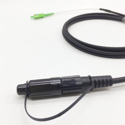 China Optitap Waterdicht Optitap Mini SC Versterkte Connector FTTA Patch Cord Compatibel met Corning 5mm Te koop