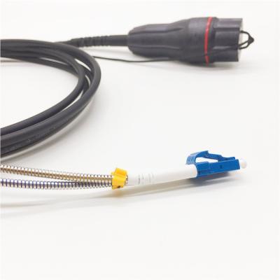 Cina Fullaxs-LC Cable blindato in fibra ottica per esterni IP67 Cordone di patch in fibra impermeabile in vendita